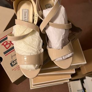 Touch up Sandals with high heels wedges